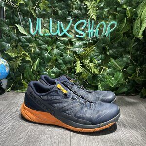 Salomon Sense Ride Athletic Trail Hiking Sneakers Shoes Blue/Orange Men’s Sz 12